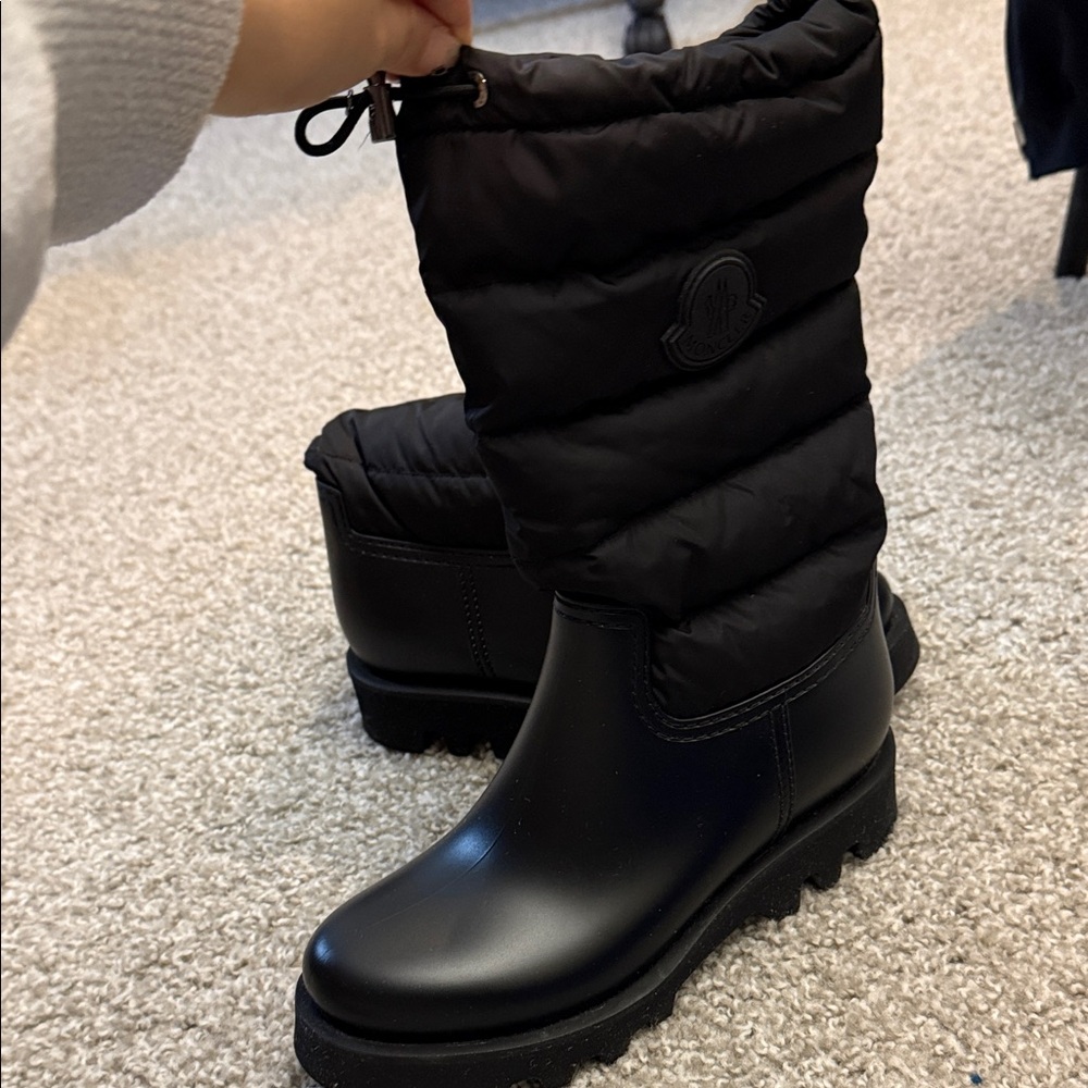 moncler Quilted Waterproof Winter Boots 36